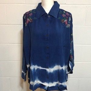 OSO Casuals Flowered Blouse - NWT 2X
